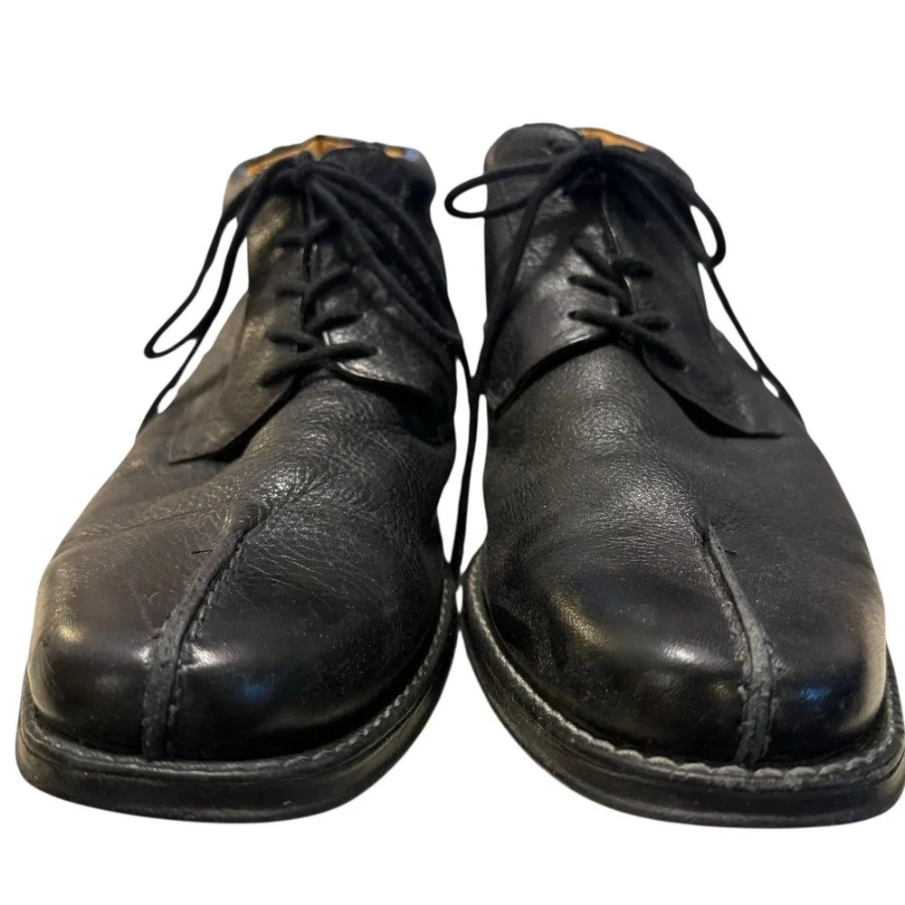 Sandro Black Comfort Soft and Gel low top lace up‎ dressy / casual boots 9D